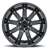 Oceano Black Rhino GLOSS GUNBLACK W/STAINLESS BOLTS (12")