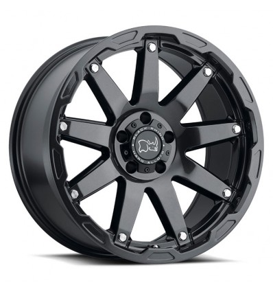 Oceano Black Rhino GLOSS GUNBLACK W/STAINLESS BOLTS (9.5")