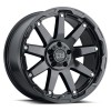 Oceano Black Rhino GLOSS GUNBLACK W/STAINLESS BOLTS (9.5")