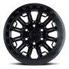 Ouray Beadlock Black Rhino MATTE BLACK W/ BLACK BOLTS