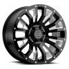 Ζάντα Black Rhino Pinatubo GLOSS BLACK W/MILLED INSIDE WINDOW (9.5")