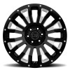 Pinatubo Black Rhino GLOSS BLACK W/MILLED INSIDE WINDOW (9.5")