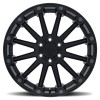 Pinnacle Black Rhino SEMI GLOSS BLACK W/ GUNMETAL BOLTS