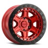 Reno Beadlock Black Rhino CANDY RED WITH BLACK RING AND BLACK BOLTS