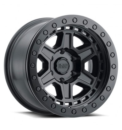 Ζάντα Black Rhino Reno Beadlock MATTE BLACK WITH BLACK BOLTS