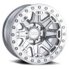 Ζάντα Black Rhino Rift Beadlock SILVER W/ MIRROR FACE & STAINLESS BOLTS