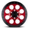 Riot Beadlock Black Rhino CANDY RED W/ BLACK RING & BLACK BOLTS