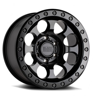 Ζάντα Black Rhino Riot MATTE BLACK W/ BLACK BOLTS