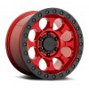 Ζάντα Black Rhino Riot CANDY RED W/ BLACK LIP & BLACK BOLTS