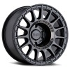 Sandstorm Black Rhino SEMI GLOSS BLACK W/ MACHINED DARK TINT RING