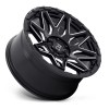 Shockwave Black Rhino GLOSS BLACK W/ MILLED SPOKE