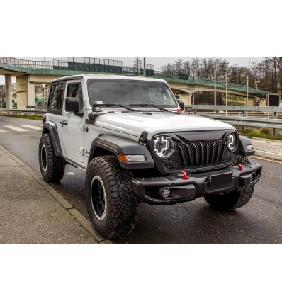 JEEP WRANGLER JL 2018+ RUBICON FRONT BUMPER VERSION WITHOUT PDC