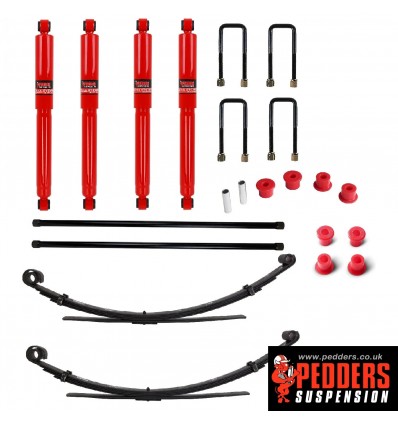 Ανάρτηση Pedders 1.5 Inch Suspension Lift Kit. WITH Torsion bars. Toyota Hilux Mk4 & 5 & MK3