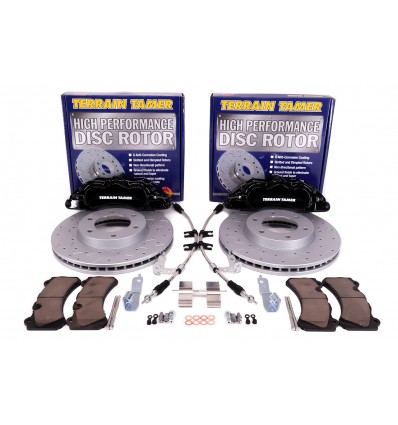 TT EXTREME BRAKE KIT 6 POT FRONT FITS WITHIN OE 17" WHEELS FORD RANGER PU 2022 UP