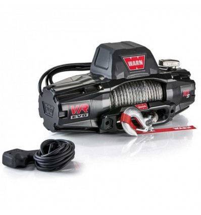 Winch with synthetic rope 10 000 lbs Warn VR EVO 10-S