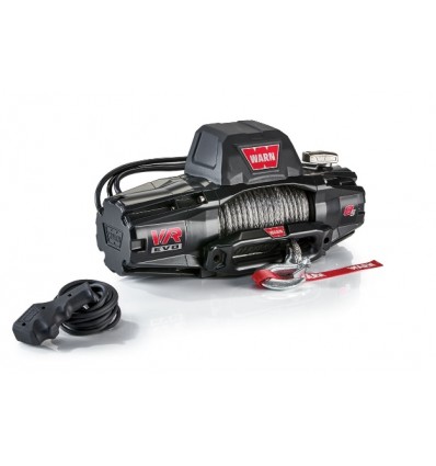 Winch with synthetic rope 8000 lbs Warn VR EVO 8-S