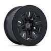 BLACK RHINO ROCKLEDGE 20X8.5 5X139.7 64 HUB  +35 M-BLK