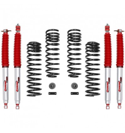 Rancho 07-17 Jeep Wrangler Front and Rear Suspension System - Master Part Number / One Box - RS66119BR9
