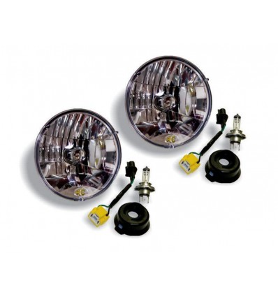 KC HiLiTES Replacement Headlights for 2007-2017 WRANGLER, 2018 WRANGLER JK