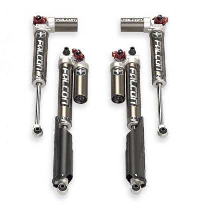 Shocks set TeraFlex Falcon Series SP2 3.3 Fast Adjust Piggyback Lift 0-1,5"