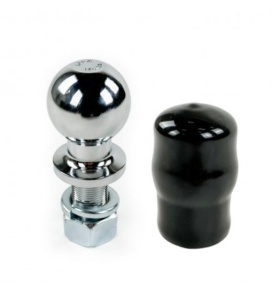 Receiver hitch ball with cover 50 mm OFD