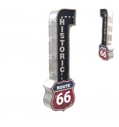 Route 66 LED Off The Wall Sign 124567