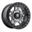 Fuel Offroad Atv D9181570A643 - Fuel Off-Road D918 Anza UTV Beadlock Matte Gunmetal Wheels with Matte Black Rings