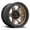 Ζάντα Fuel Off-Road Block D751 Matte Bronze with Black Ring