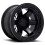 Block Beadlock D122 Fuel Off-Road Matte Black with Black Ring