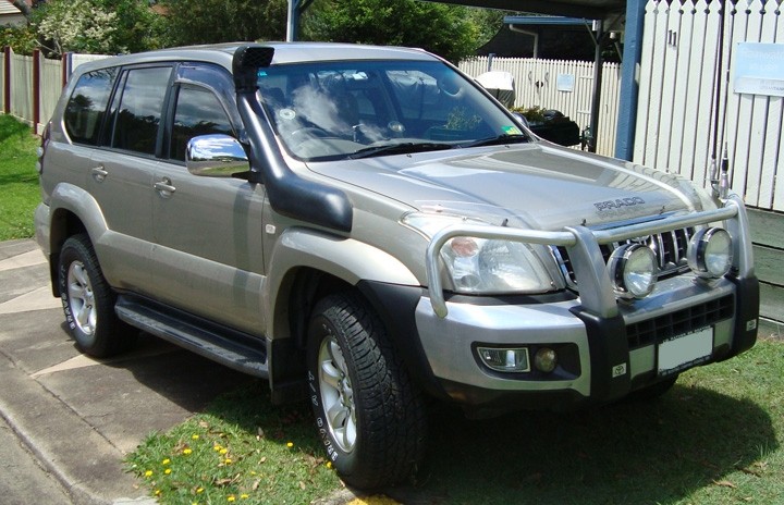 Snorkel εισαγωγής αέρα More4x4 Toyota Landcruiser J120 2002-2009