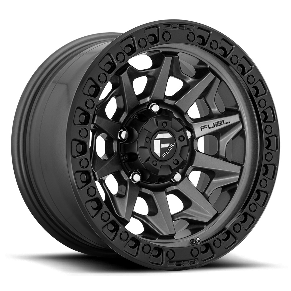 Ζάντα Fuel Off-Road Covert D716 Matte Anthracite w/ Black Ring