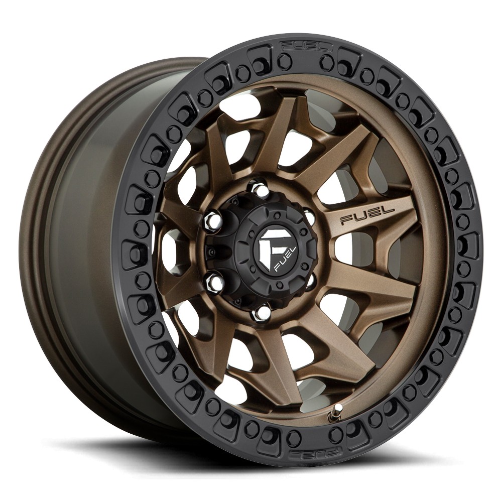 Covert D696 Fuel Off-Road Matte Bronze with Black Ring