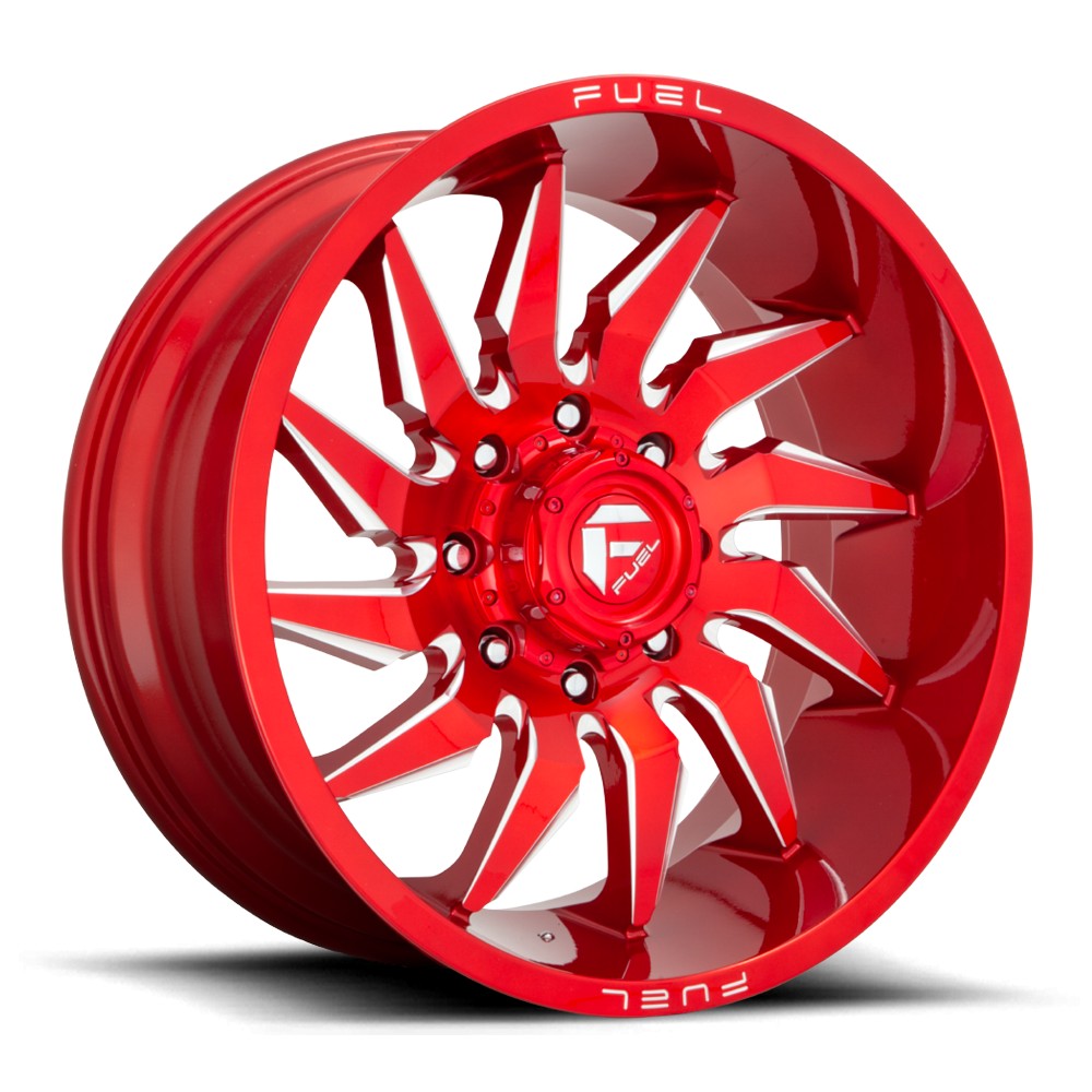 Ζάντα Fuel Off-Road Saber D745 Candy Red & Milled