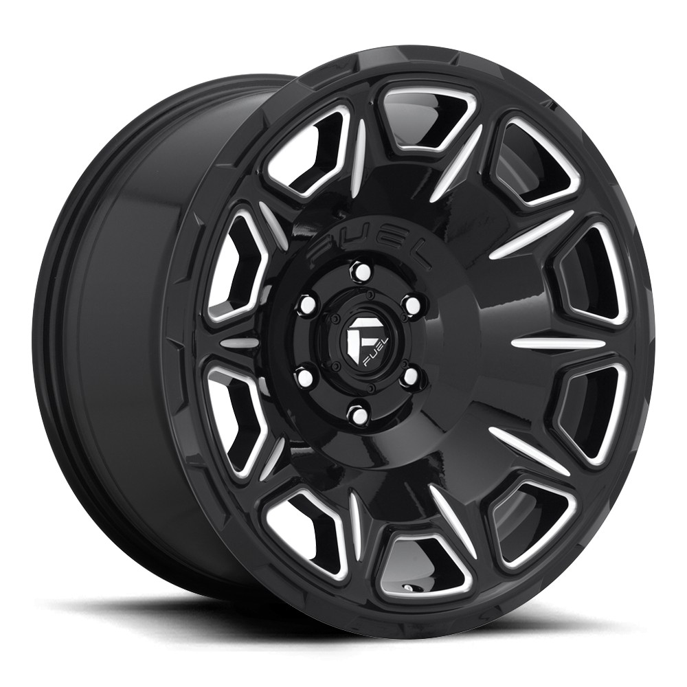 Vengeance D688 Fuel Off-Road Gloss Black & Milled
