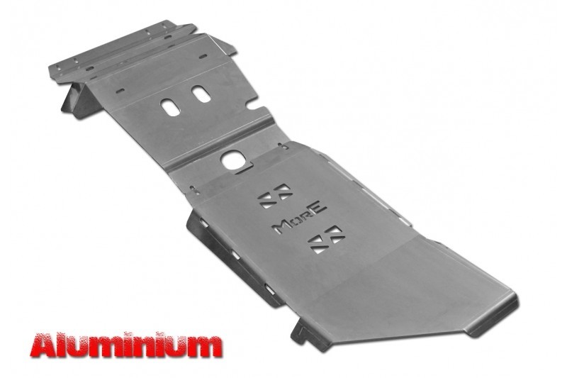 Set of aluminum MorE 4x4 chassis covers More4x4 Toyota Hilux 2005-2015