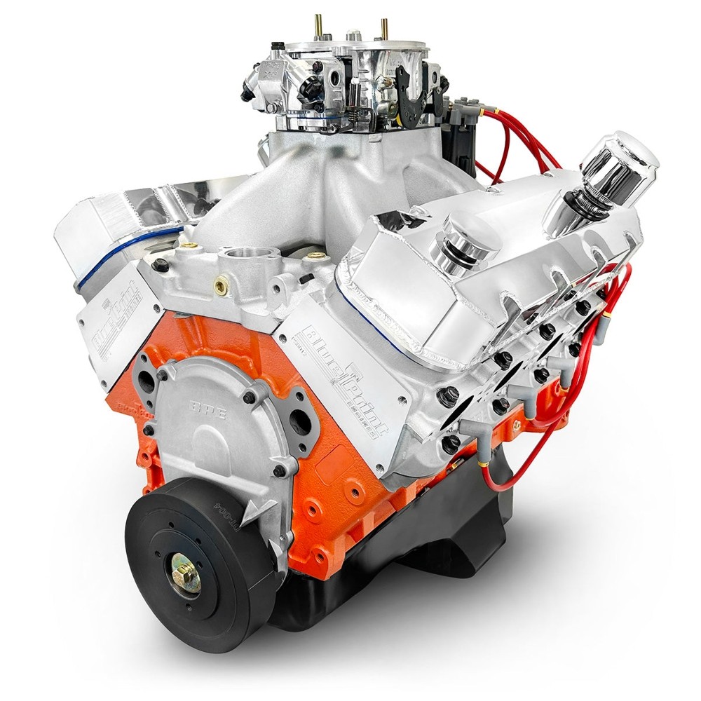 Κινητήρας BluePrint Engines BPEPS6320CTC 632CI με βασικό εξοπλισμό και καρμπιρατέρ, συμβατός με GM Big Block